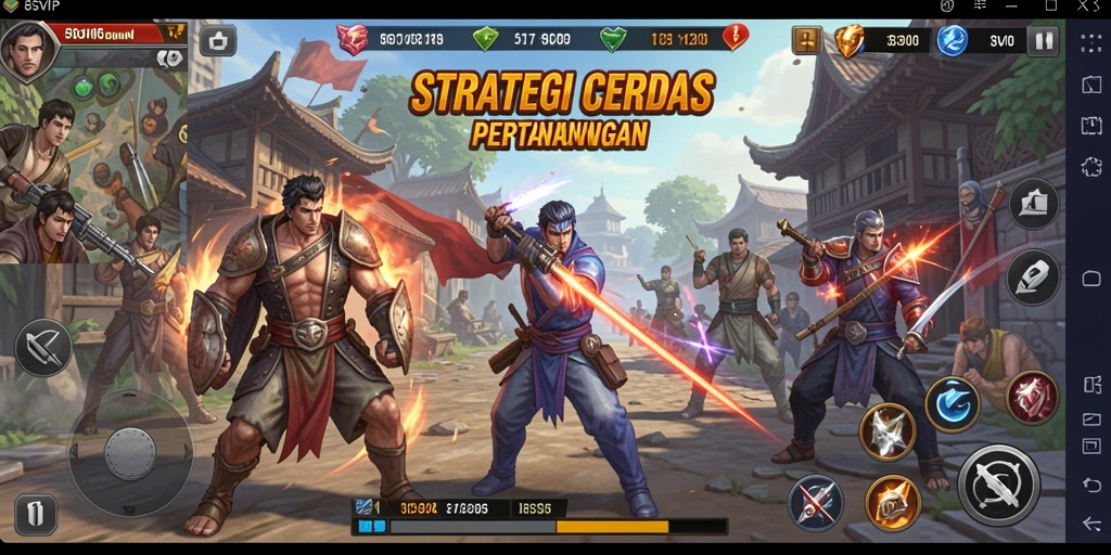 Tampilan gameplay 8SVIP yang menarik dan strategis.
