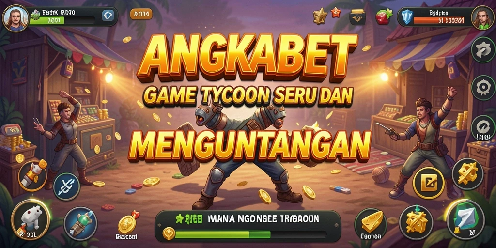 Screenshot gameplay ANGKABET yang menampilkan strategi Tycoon.