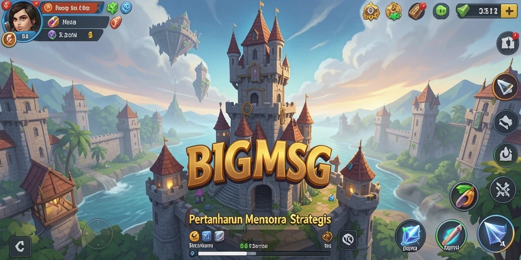 Gameplay seru Tower Defense dengan menara yang bervariasi.