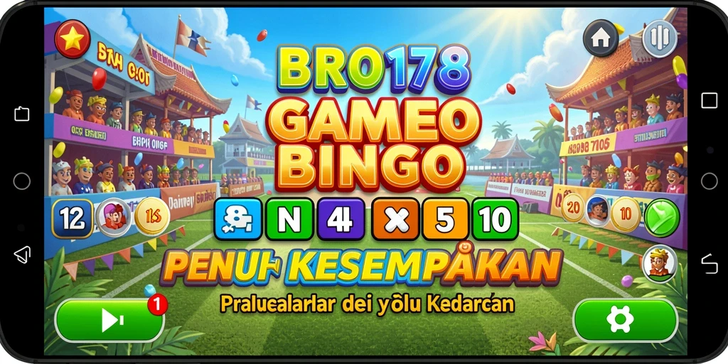 Gameplay seru dari BRO178 dengan elemen Bingo yang menarik.