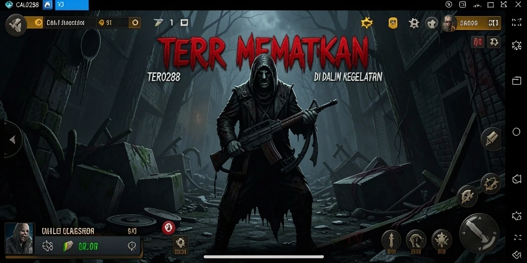 Gameplay CALO288 yang menegangkan dan menyeramkan.
