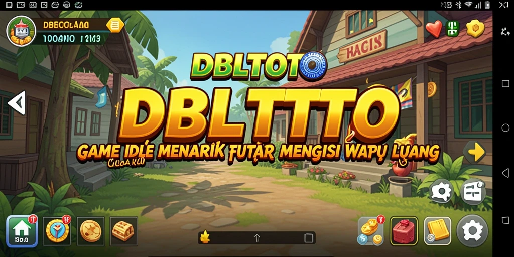 Screenshot DBLTOTO menampilkan gameplay Idle yang menarik dan interaktif.
