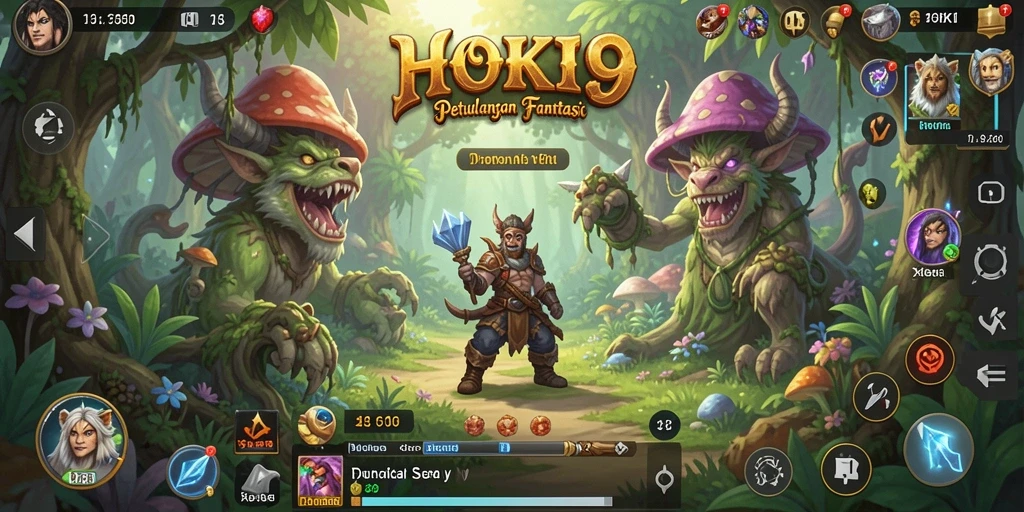 Screenshot HOKI9 menampilkan aksi seru di dunia petualangan.