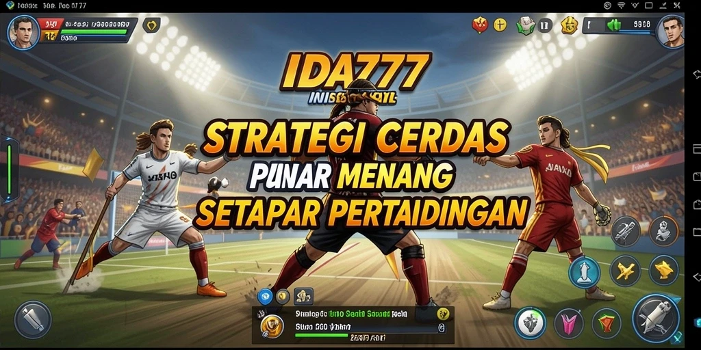 Tangkapan layar IDA777 menunjukkan aksi strategis seru di medan tempur.