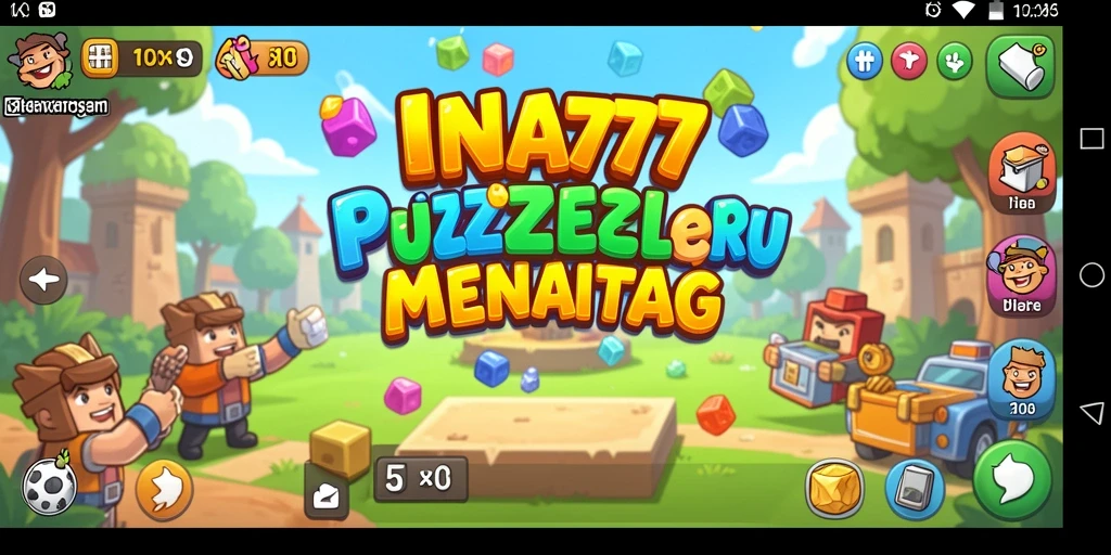 Screenshot INA777 menampilkan gameplay Puzzle yang menarik dan menantang.