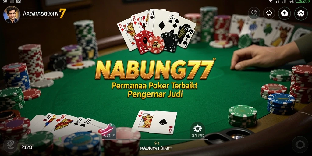 Screenshot gameplay NABUNG77 yang seru dan interaktif.