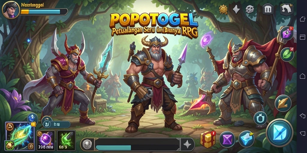 Gameplay intens dengan pertarungan seru di dalam <strong>POPOTOGEL</strong>