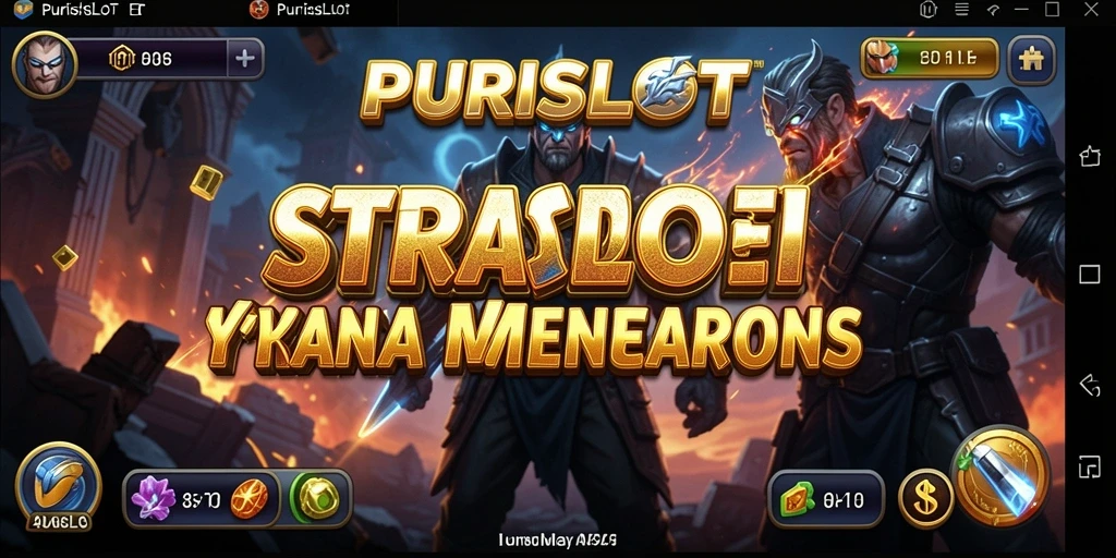 Tampilan dalam game PURISLOT yang penuh aksi dan strategi.