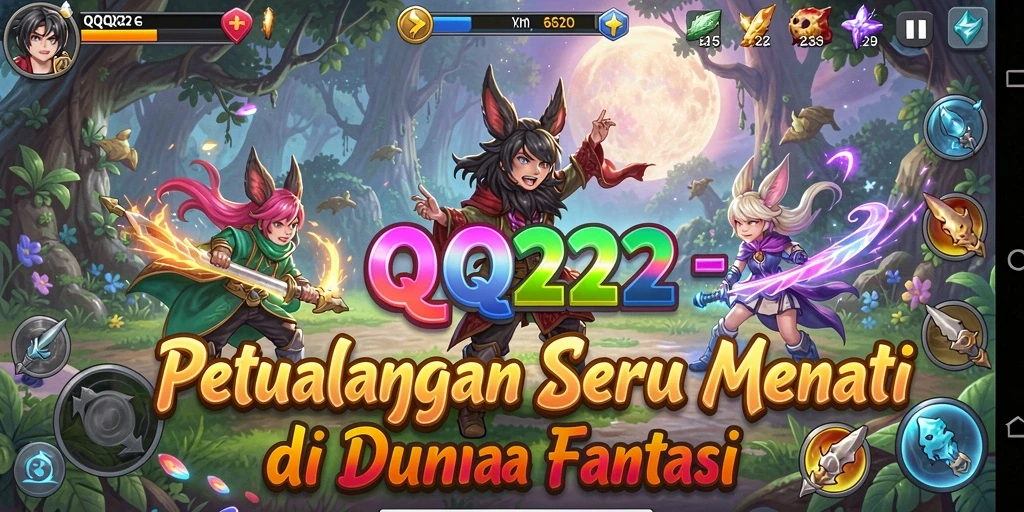 Gameplay QQ222 menampilkan petualangan seru yang penuh tantangan.