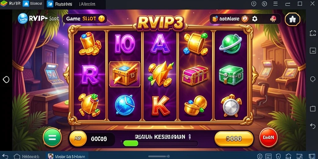 Tampilan menarik dari gameplay Slot di RVIP3.